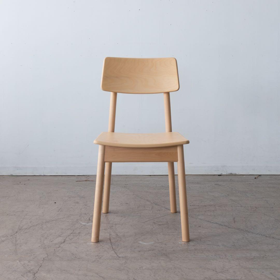 ダイニングチェア　バーチ材