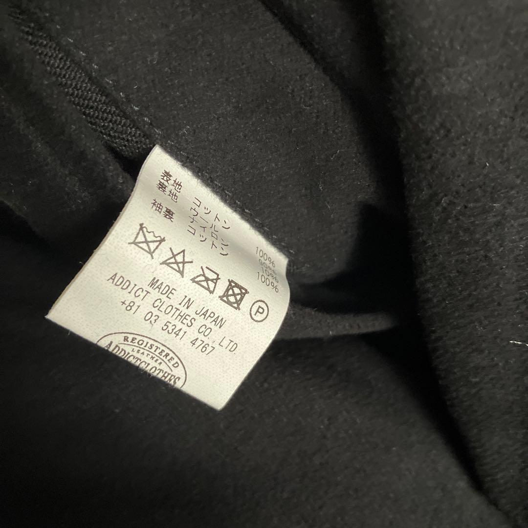 addictclothes ディスパッチコート 44 黒 ACV-CT01FN