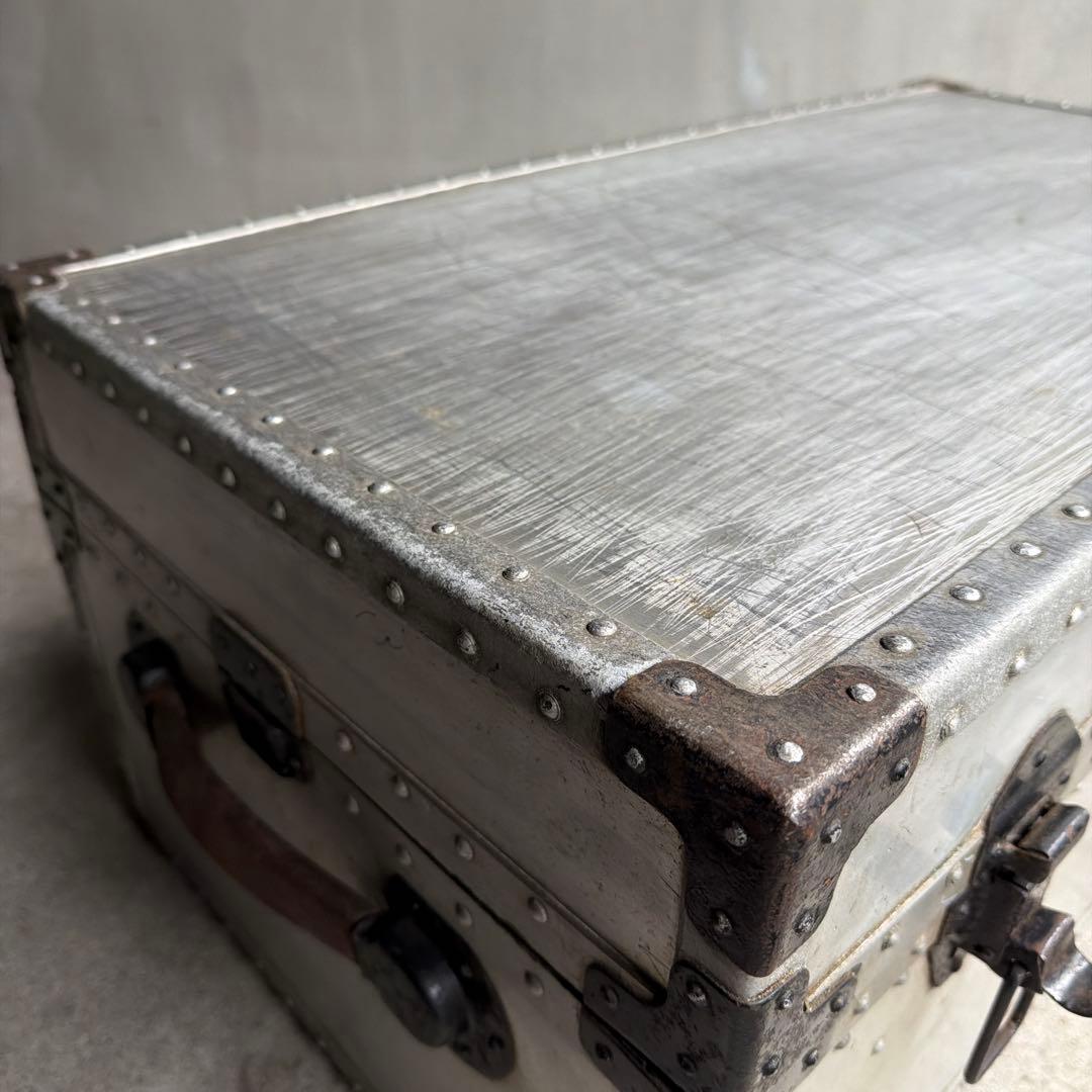 オールドヴィンテージ　nikkoku kogyo アルミトランクケース