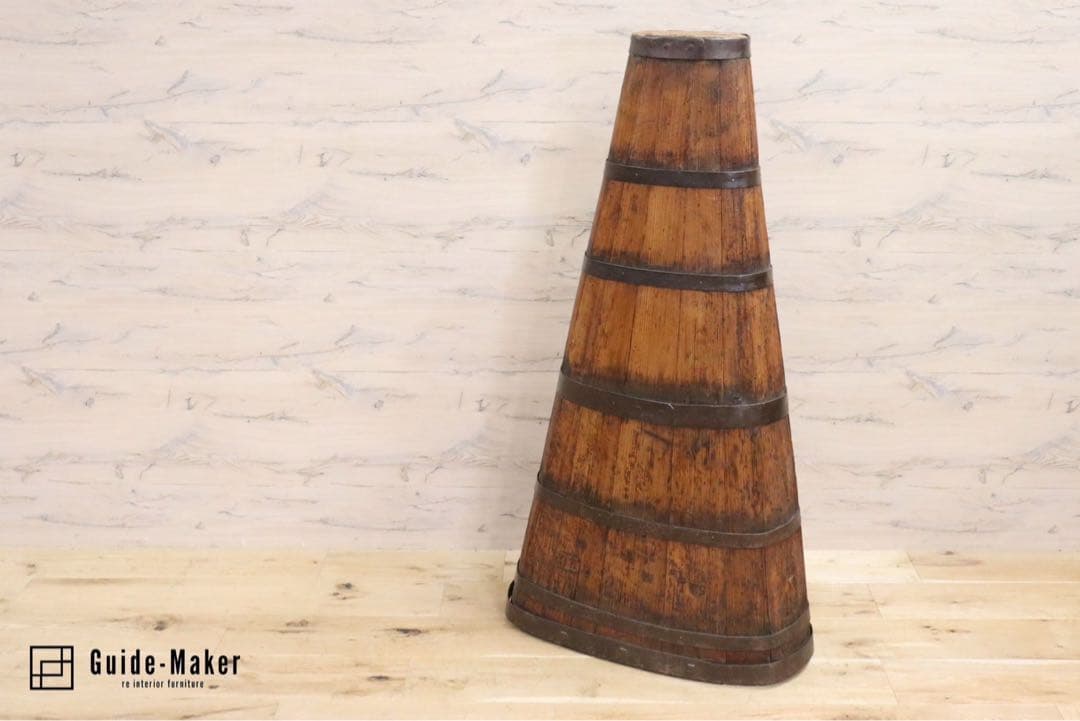 GMFH387○フランス アンティーク ワインバレル 雑貨 オブジェ 樽 ウッ