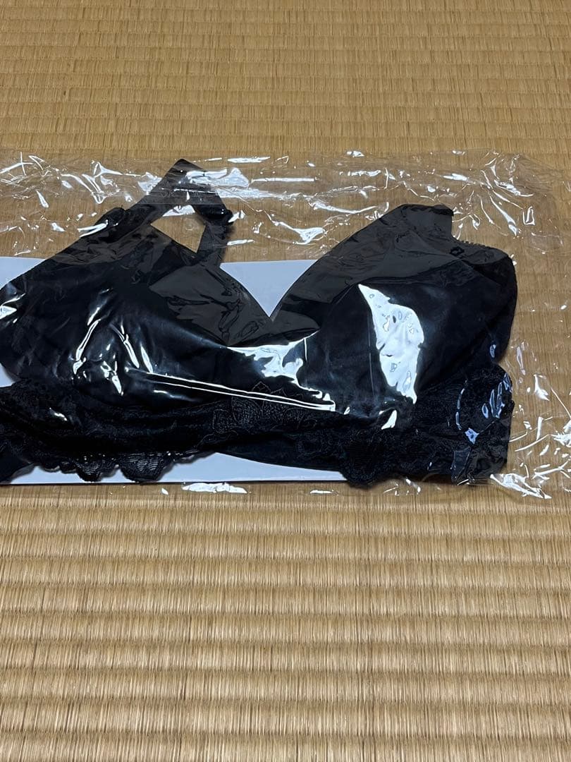 BRADELIS New York ブラジャー 黒 レース装飾4枚セット