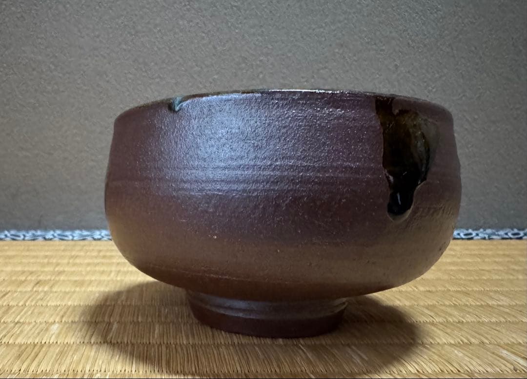 人間国宝金城次郎 歪型茶碗 本物保証