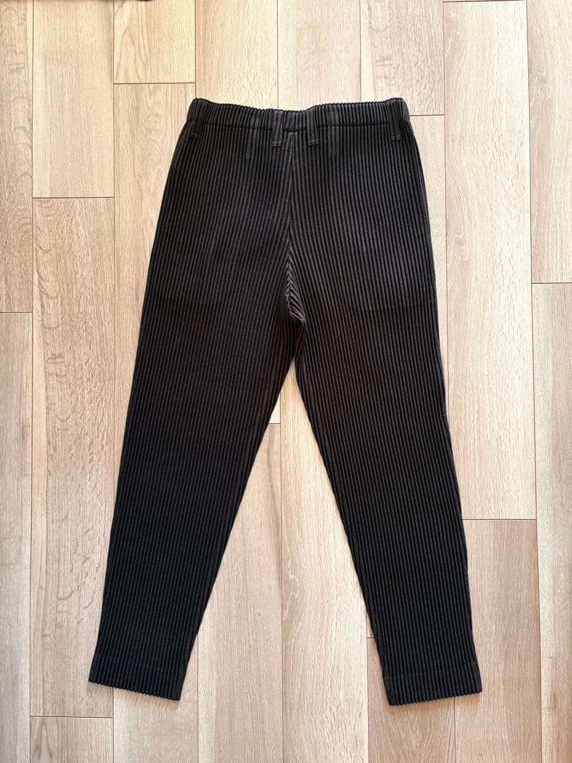 オムプリッセイッセイミヤケ　セットアップ　ウールライク