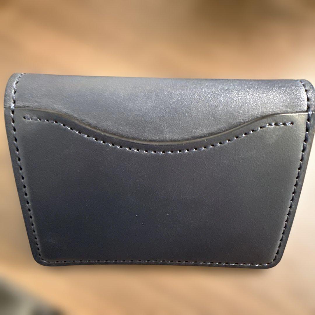 WILDSWANS タング ネイビー イングリッシュブライドル