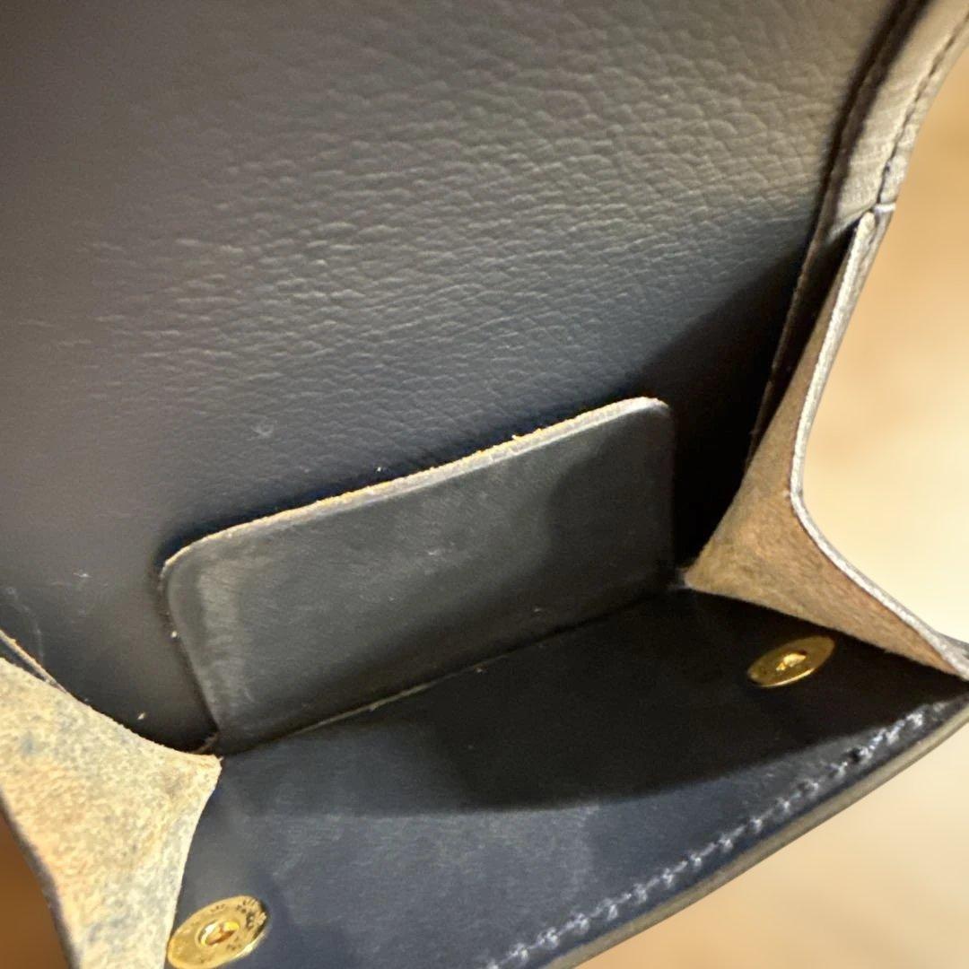 WILDSWANS タング ネイビー イングリッシュブライドル