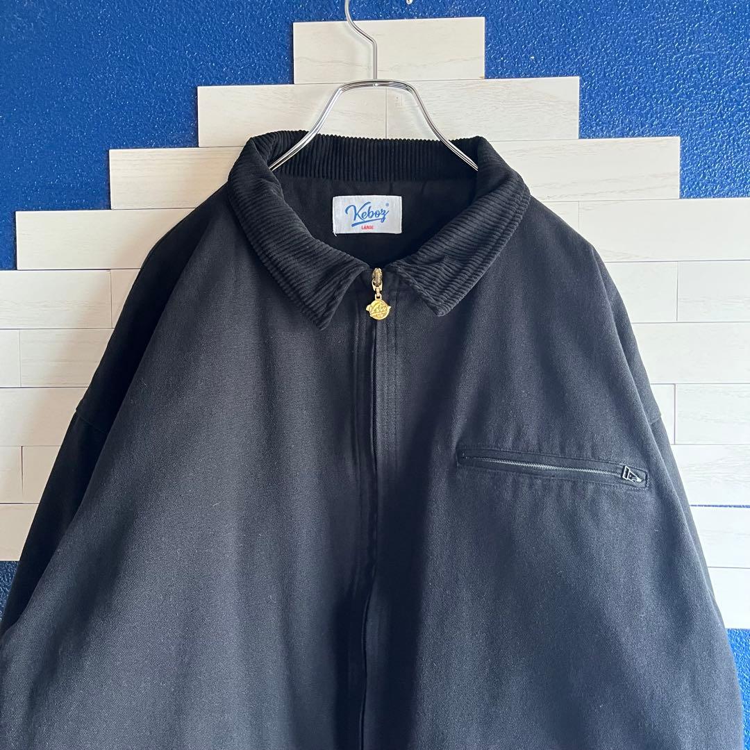 ジャケット・アウター KEBOZ DUCK WORK JACKET BLK L