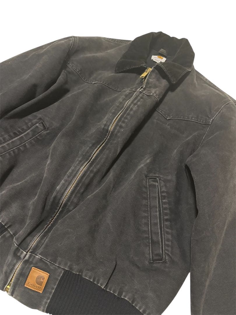 は*ん様 最終価格 Carhartt サンタフェジャケット J14 ブラック