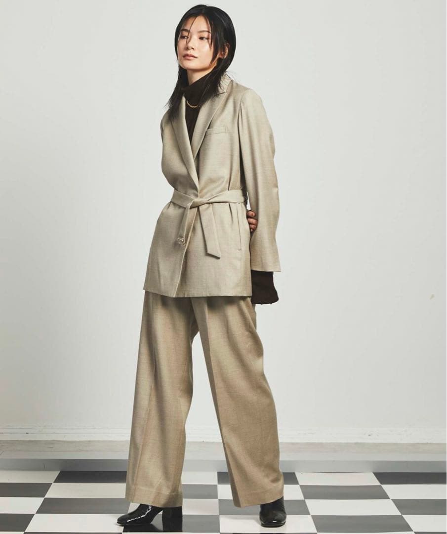 MAISON SPECIAL S セットアップ　ベージュ