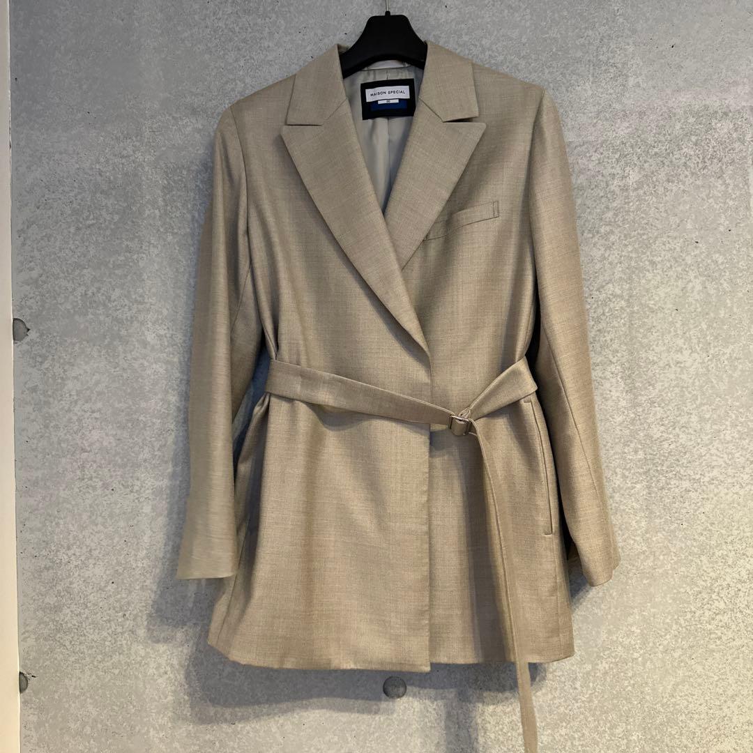 MAISON SPECIAL S セットアップ　ベージュ