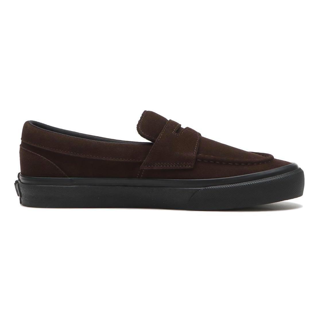 VANS バンズ ヴァンズ ローファー スエード ブラウン 24.0cm a2