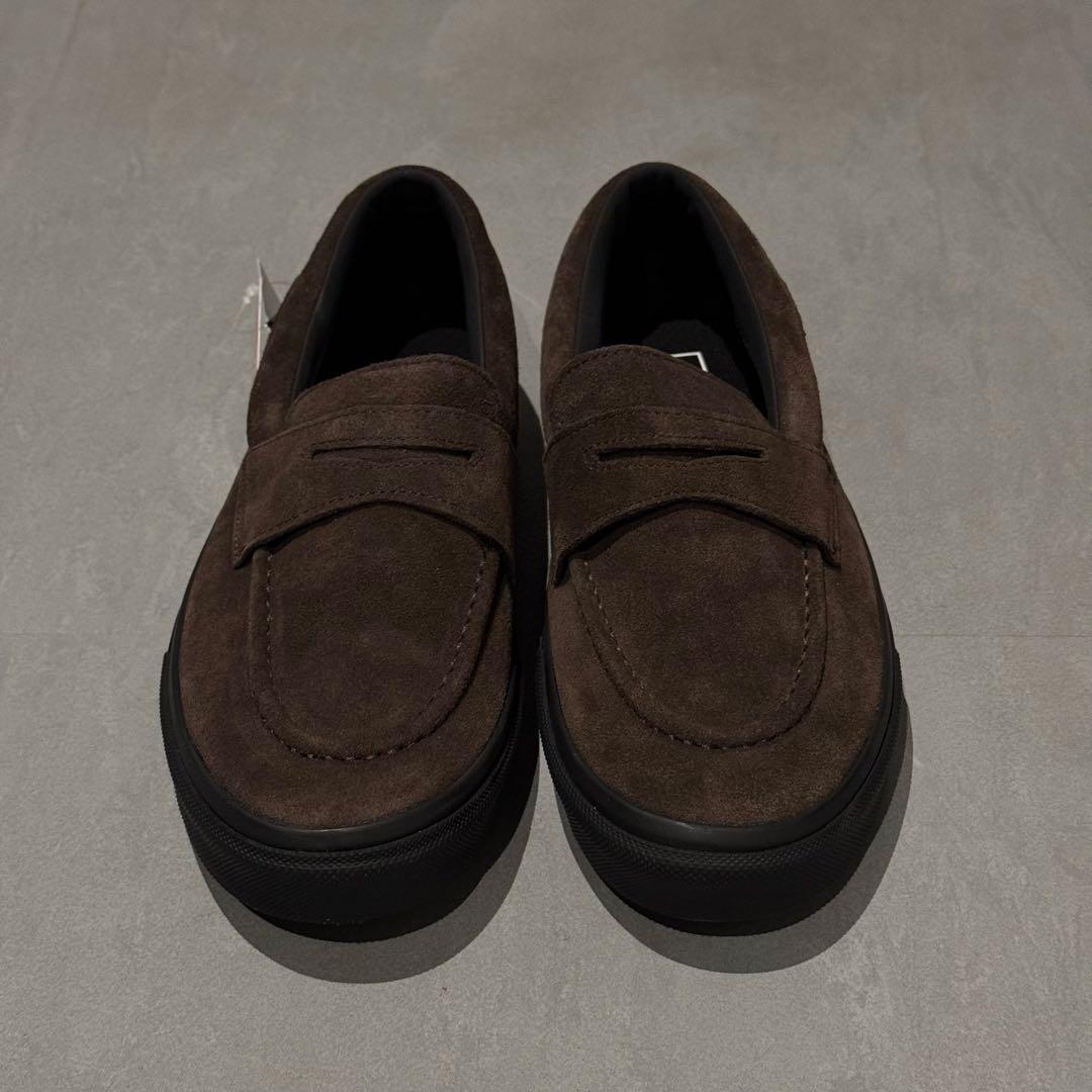 VANS バンズ ヴァンズ ローファー スエード ブラウン 24.0cm a2