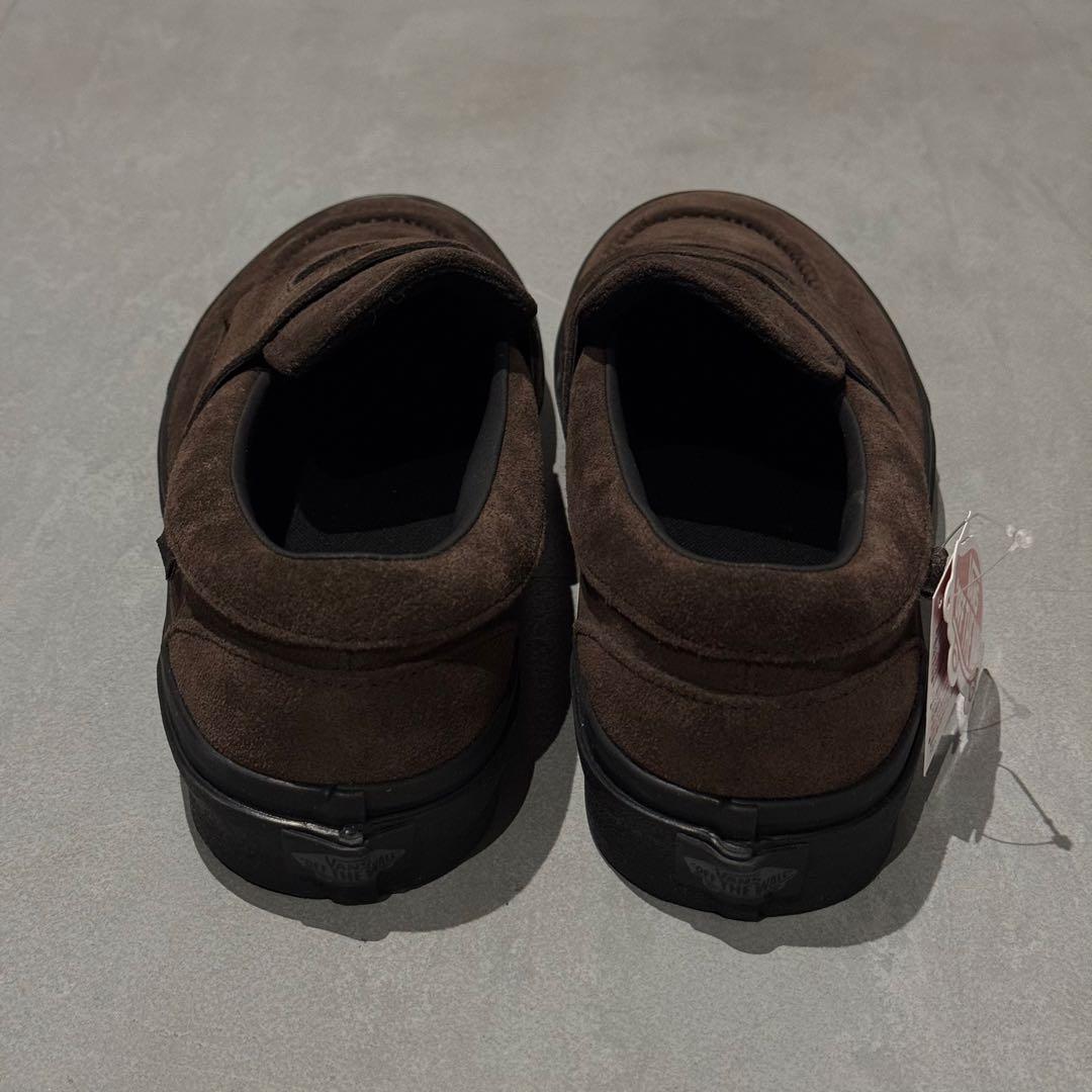 VANS バンズ ヴァンズ ローファー スエード ブラウン 24.0cm a2