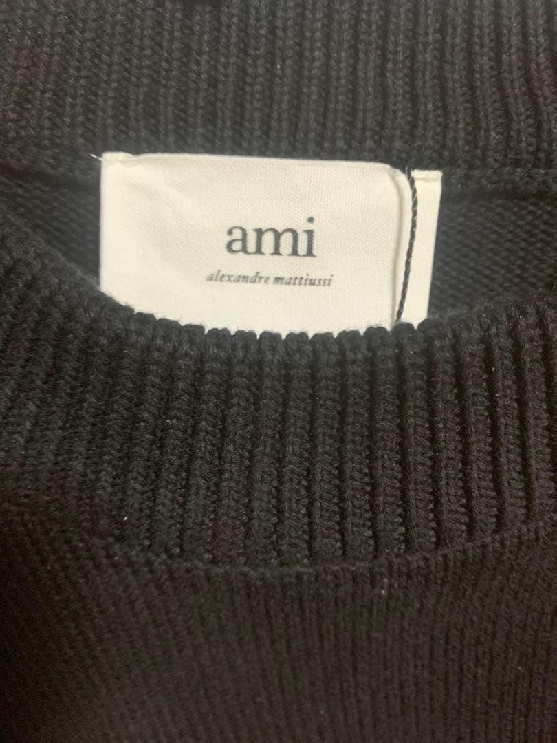amiparis アミパリス レディース　ニット ブラック Lウール