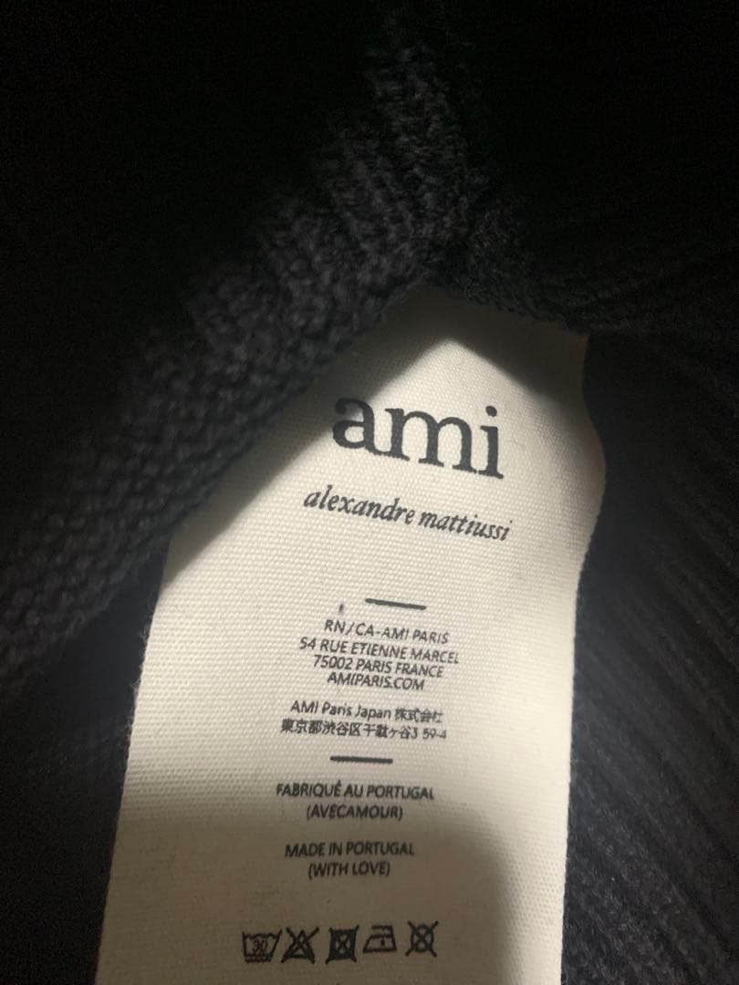 amiparis アミパリス レディース　ニット ブラック Lウール