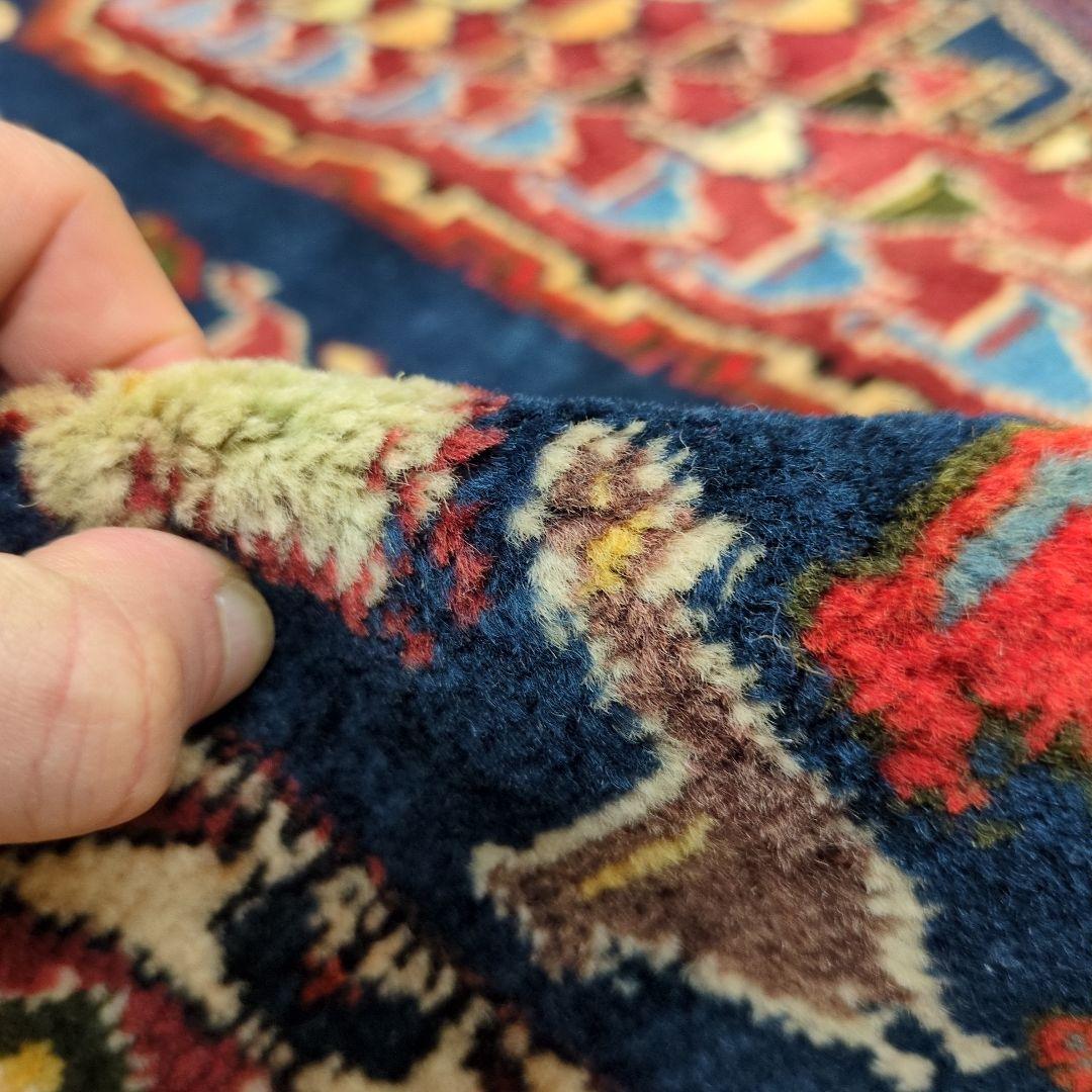 ペルシャ絨毯 手織り 草木染　スィールジャーン産 215x195 Sirjan