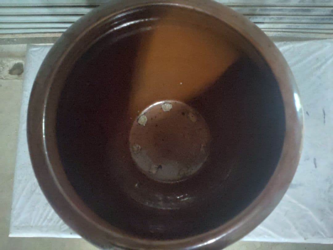 昭和レトロ　かめ壺、丸壺、大型、未使用　値下げ