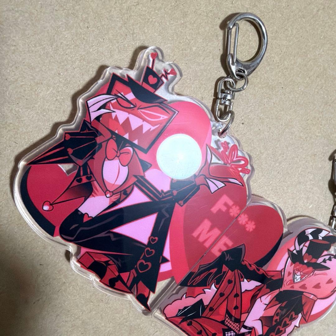 ハズビンホテル ヴォックス ヴァレンティノ アクリルキーホルダー バレンタイン