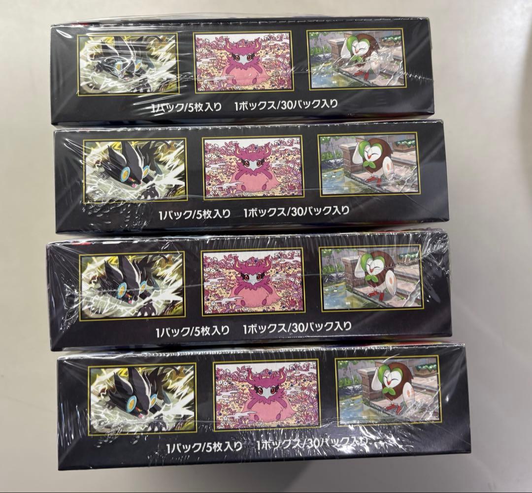 ポケモンカード ムニキスゼロ　4BOX