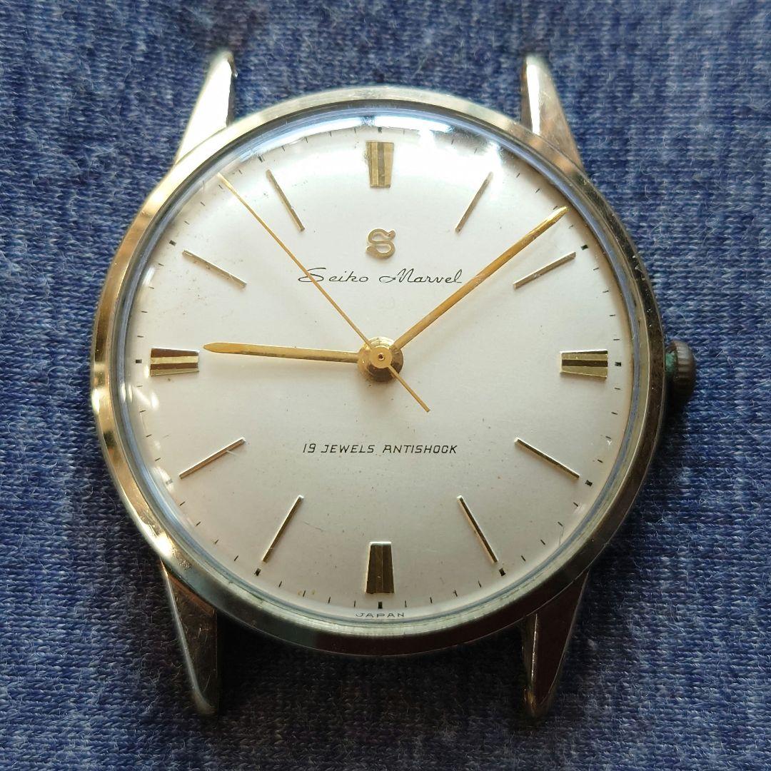 ヴィンテージ Seiko Marvel 14033 手巻き時計 不動品