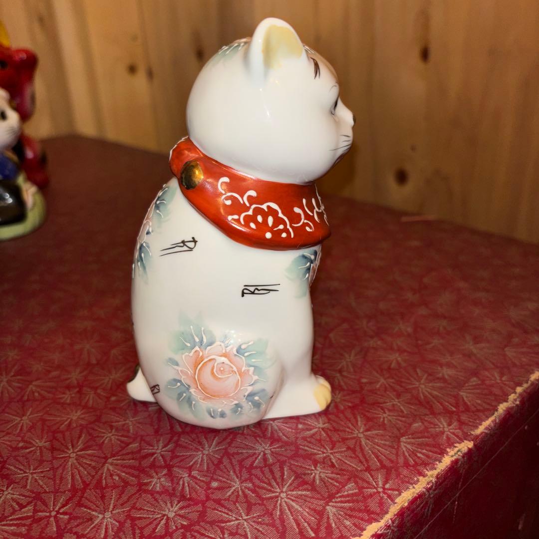 伊万里焼 招き猫