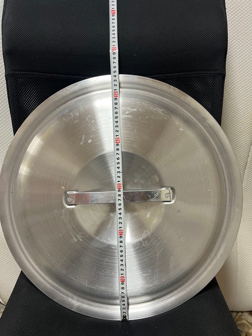 新品、未使用鍋ふた　アルミ　51cm 送料込み