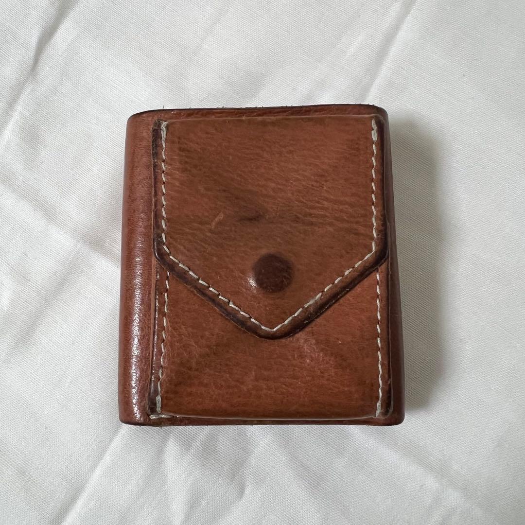 Hender scheme trifold wallet 三つ折り財布 ブラウン