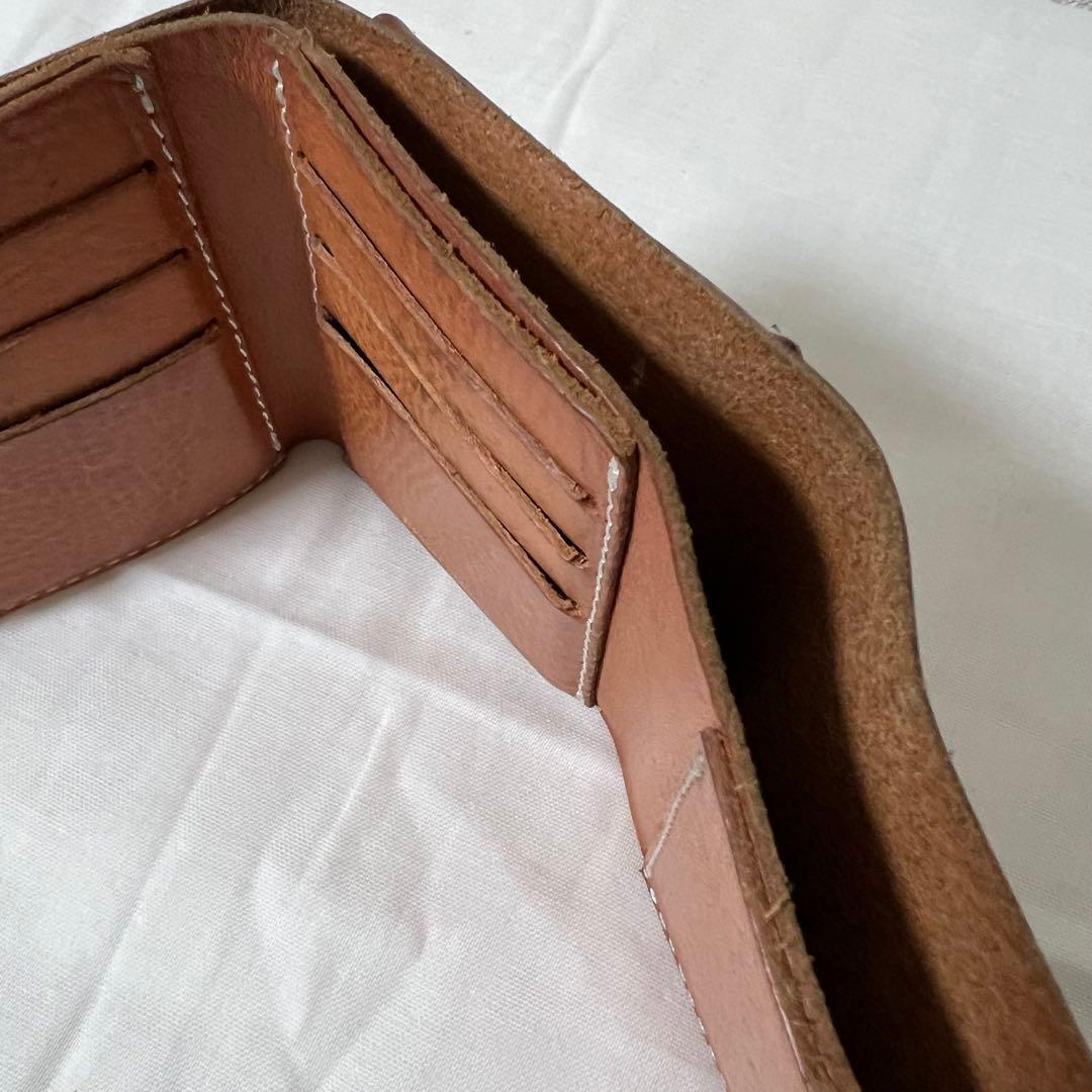 Hender scheme trifold wallet 三つ折り財布 ブラウン