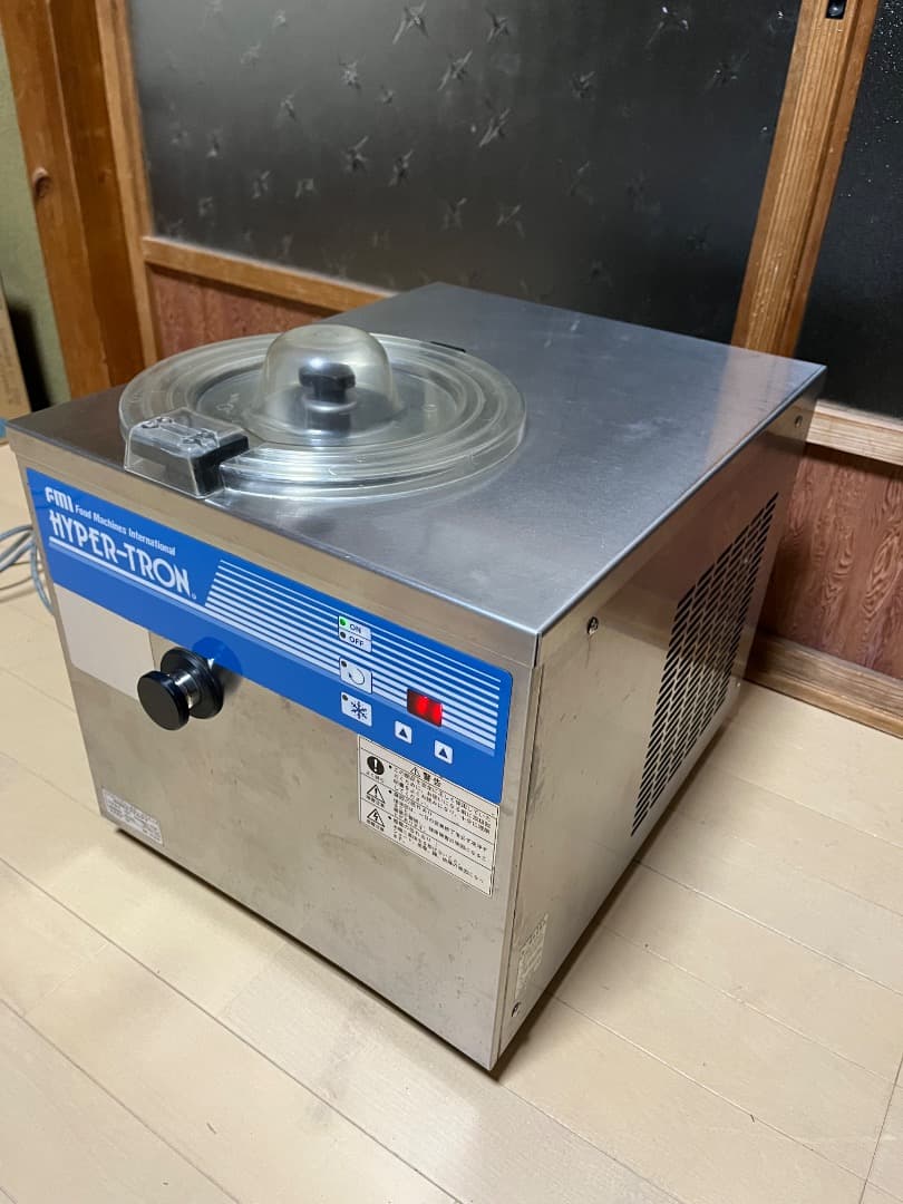 FMI ハイパートロンミニ　HTF-3 卓上型アイスクリームジェラート　動作品
