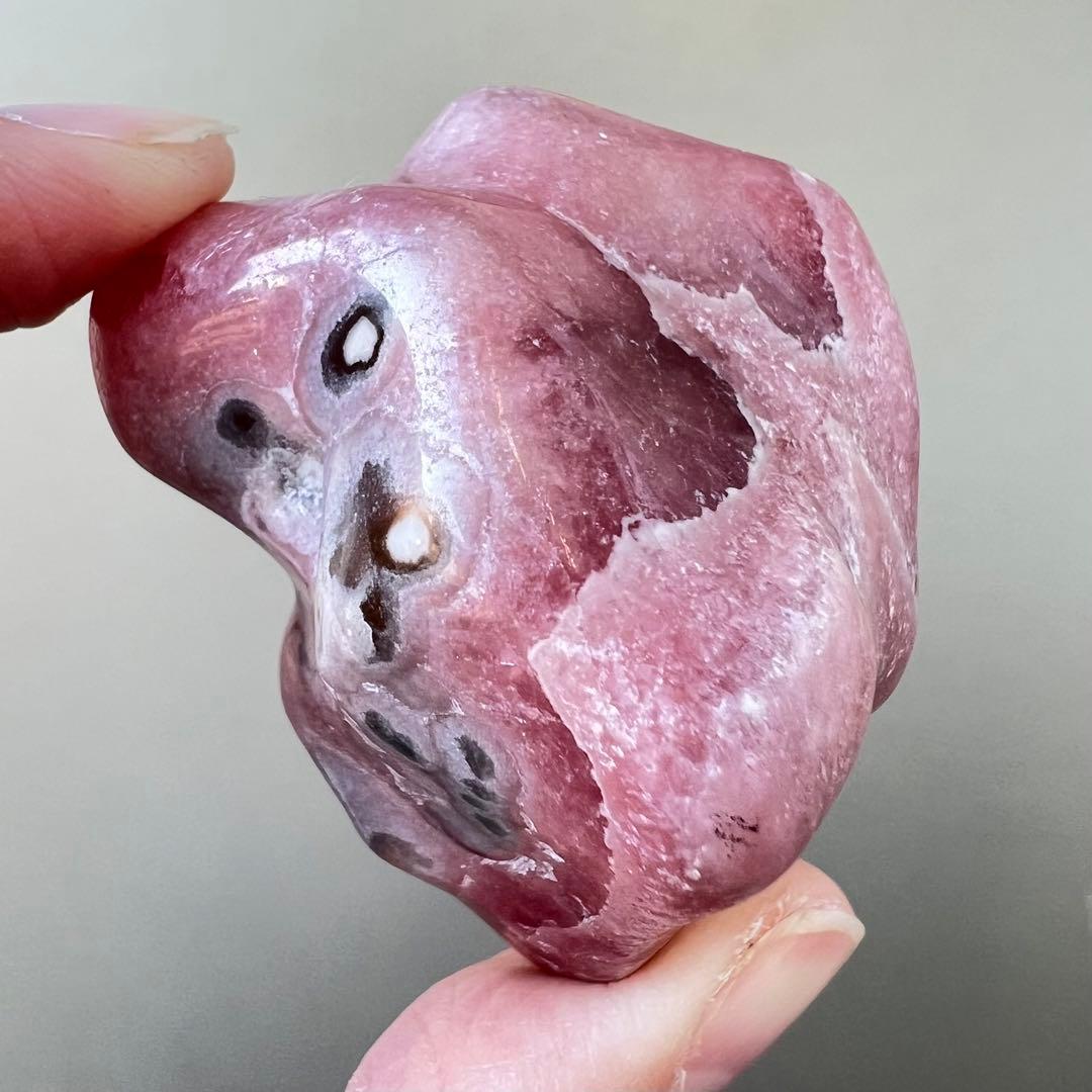 （Inca5）高品質アルゼンチン産インカローズ 磨き原石 天然石 飾り石