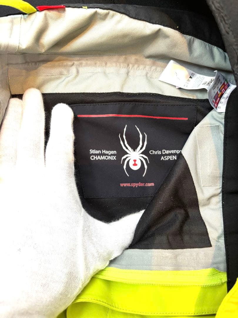 SPYDER/スパイダー/スノーボードパンツ/イエロー/Mens/Lサイズ