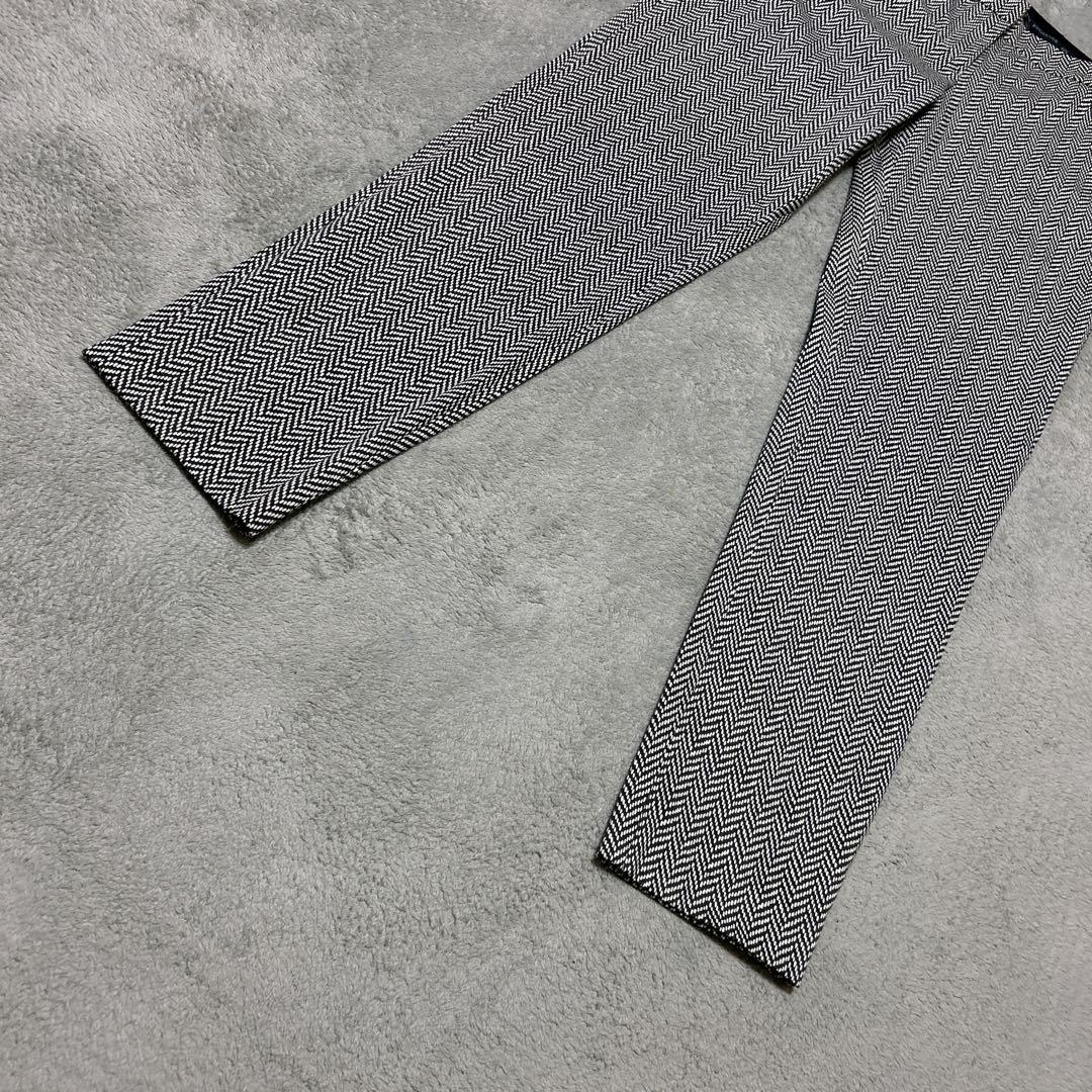 美品アルマーニエクスチェンジARMANIレディースパンツスーツセットアップ