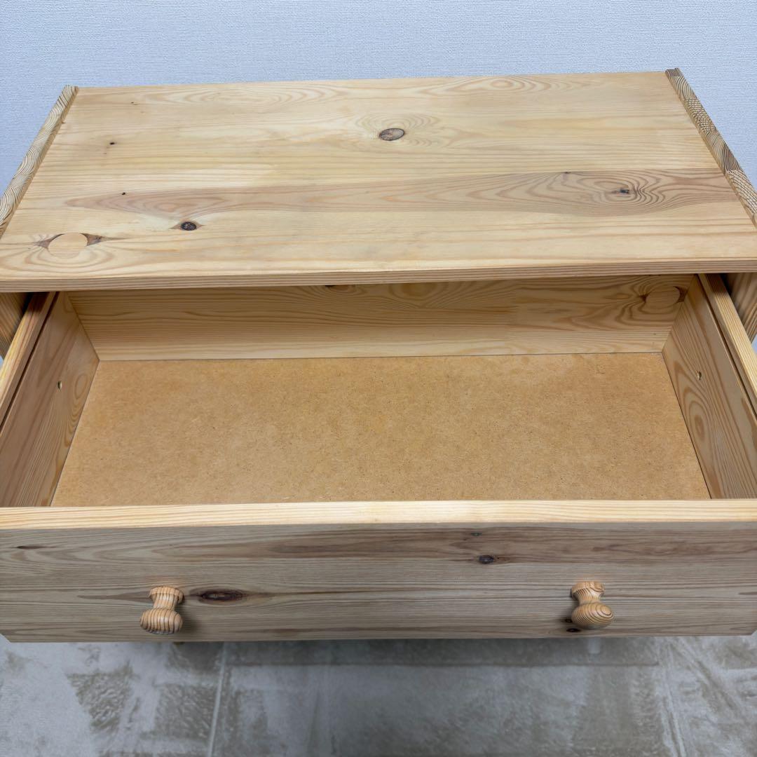 IKEA RAST パイン材 3段チェスト 収納