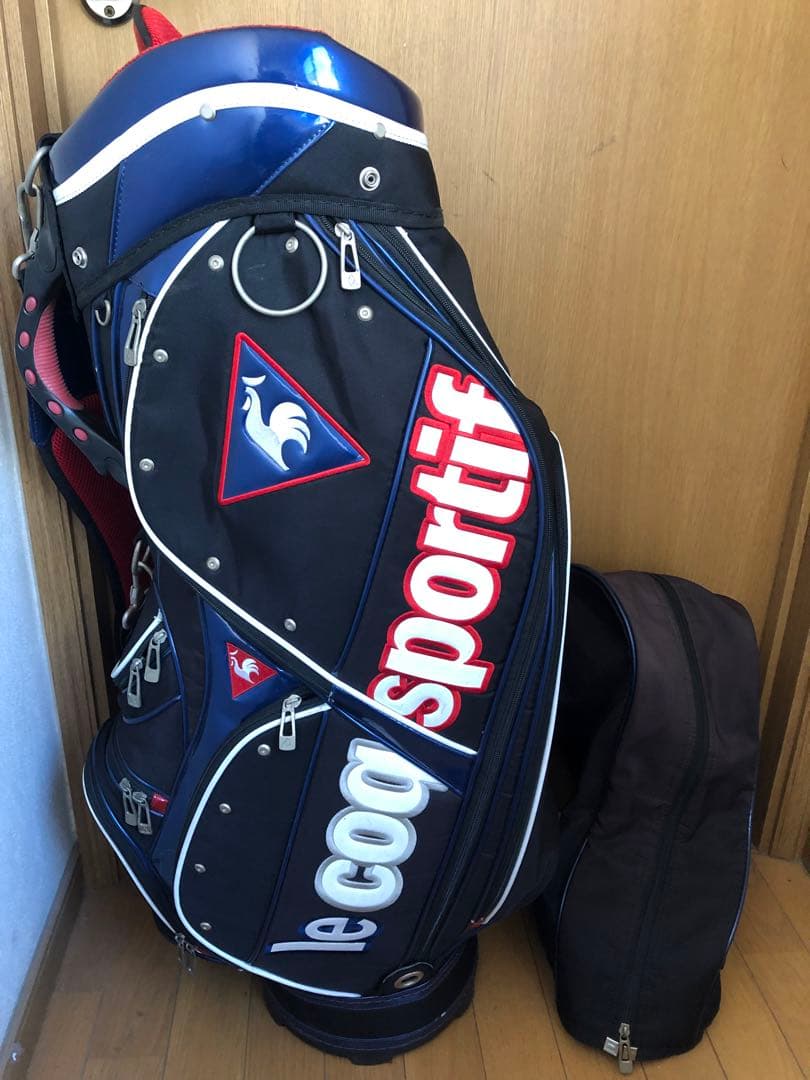 【送料込み】希少廃盤品　ルコックスポルティフ　キャディバッグ　ゴルフバッグ