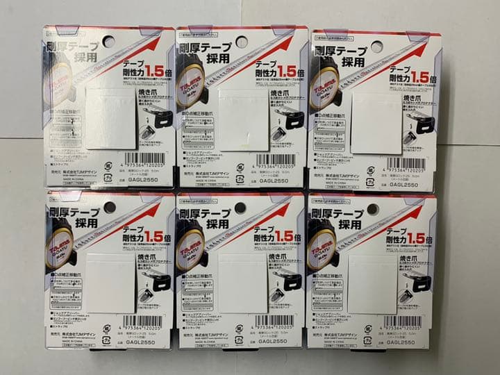 タジマ Tajima スケール 剛厚Gロック-25 GAGL2550×6個