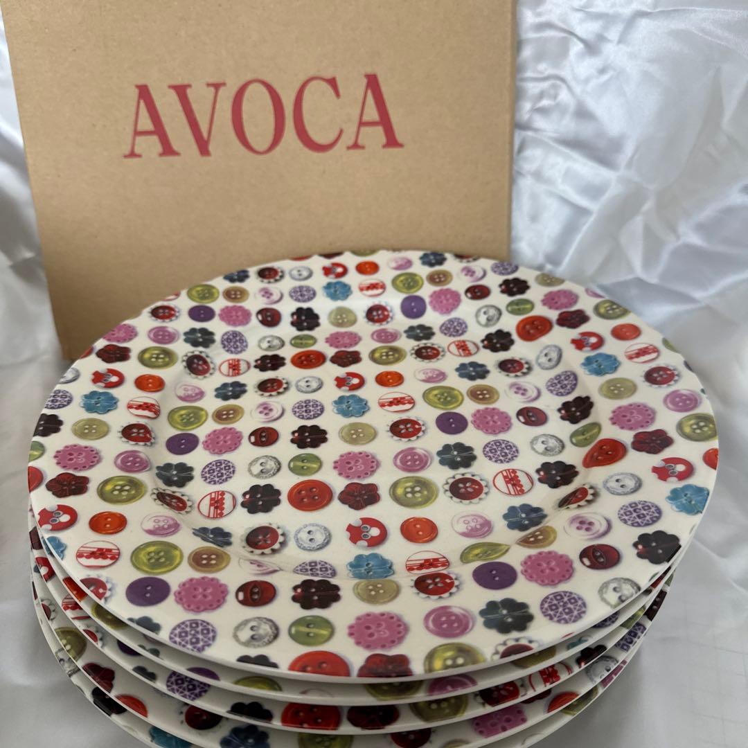 新品AVOCA プレート5枚セット