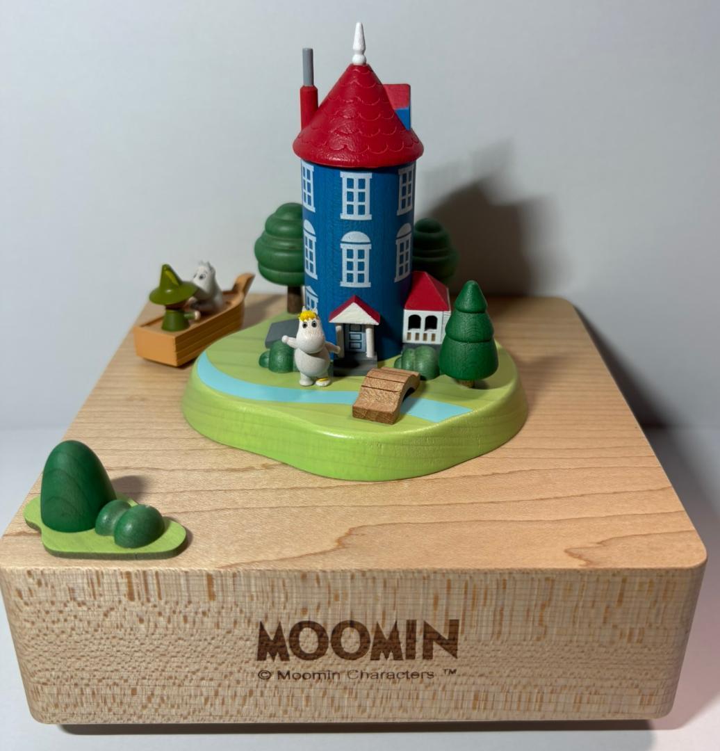 MOOMIN 木製オルゴール　3台セット　【中古美品・箱無し】