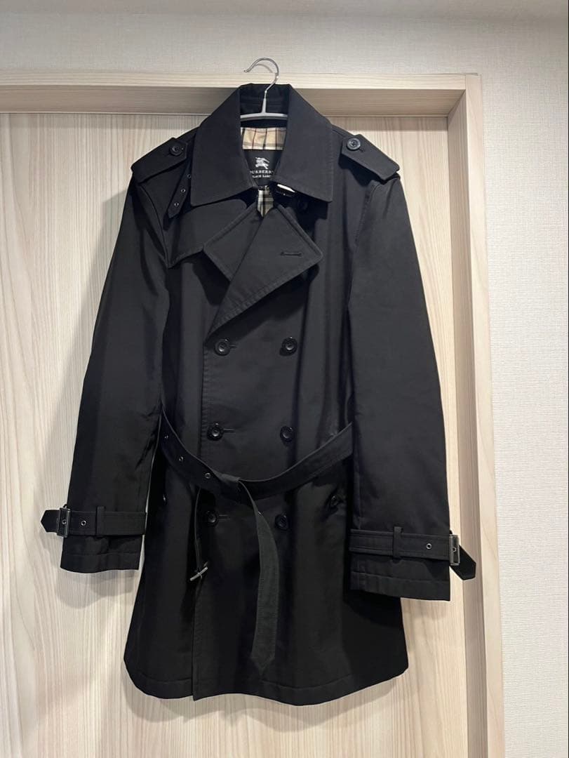 BURBERRY バーバリー　ブラックレーベル トレンチコート メンズ　L