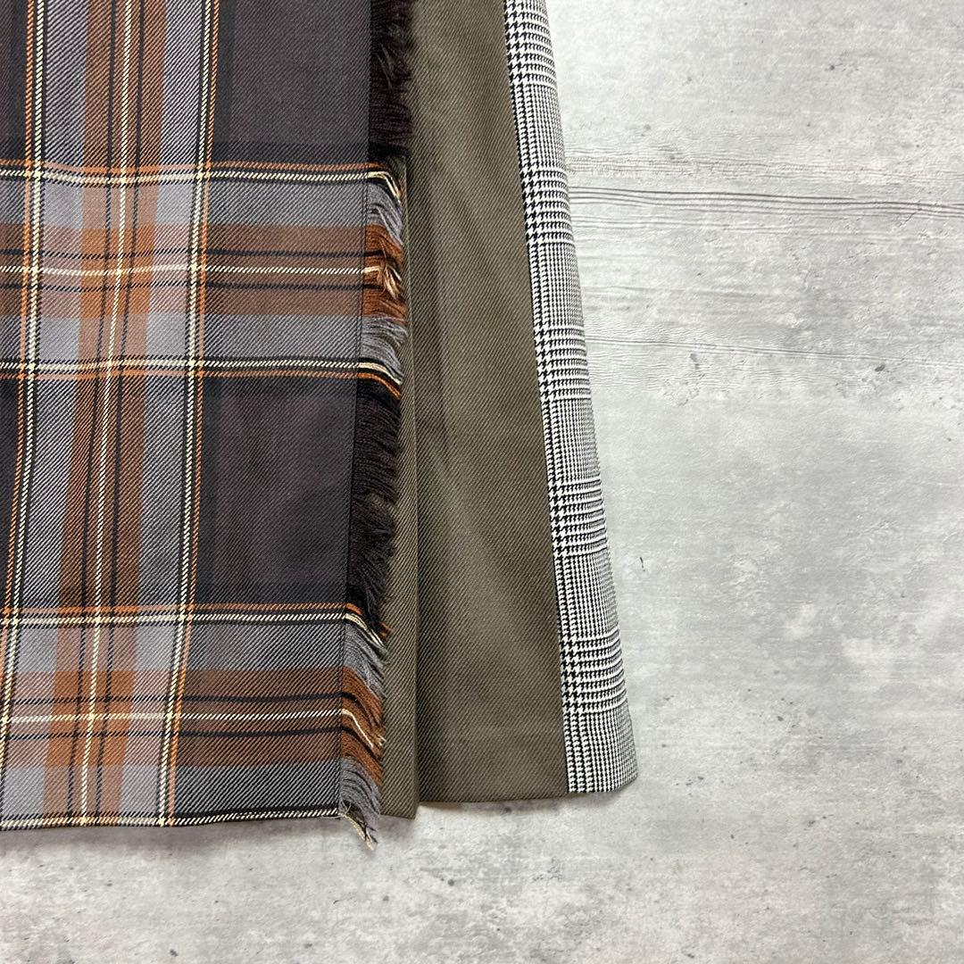 美品　オニールオブダブリン　レキップ 別注　 パッチワークキルトスカート