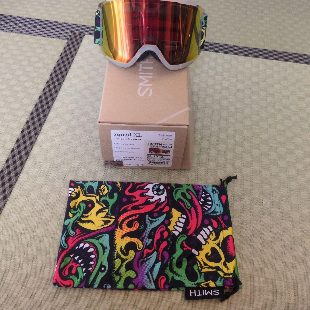 スミス　スノーボード　ゴーグル　Smith Squad XL