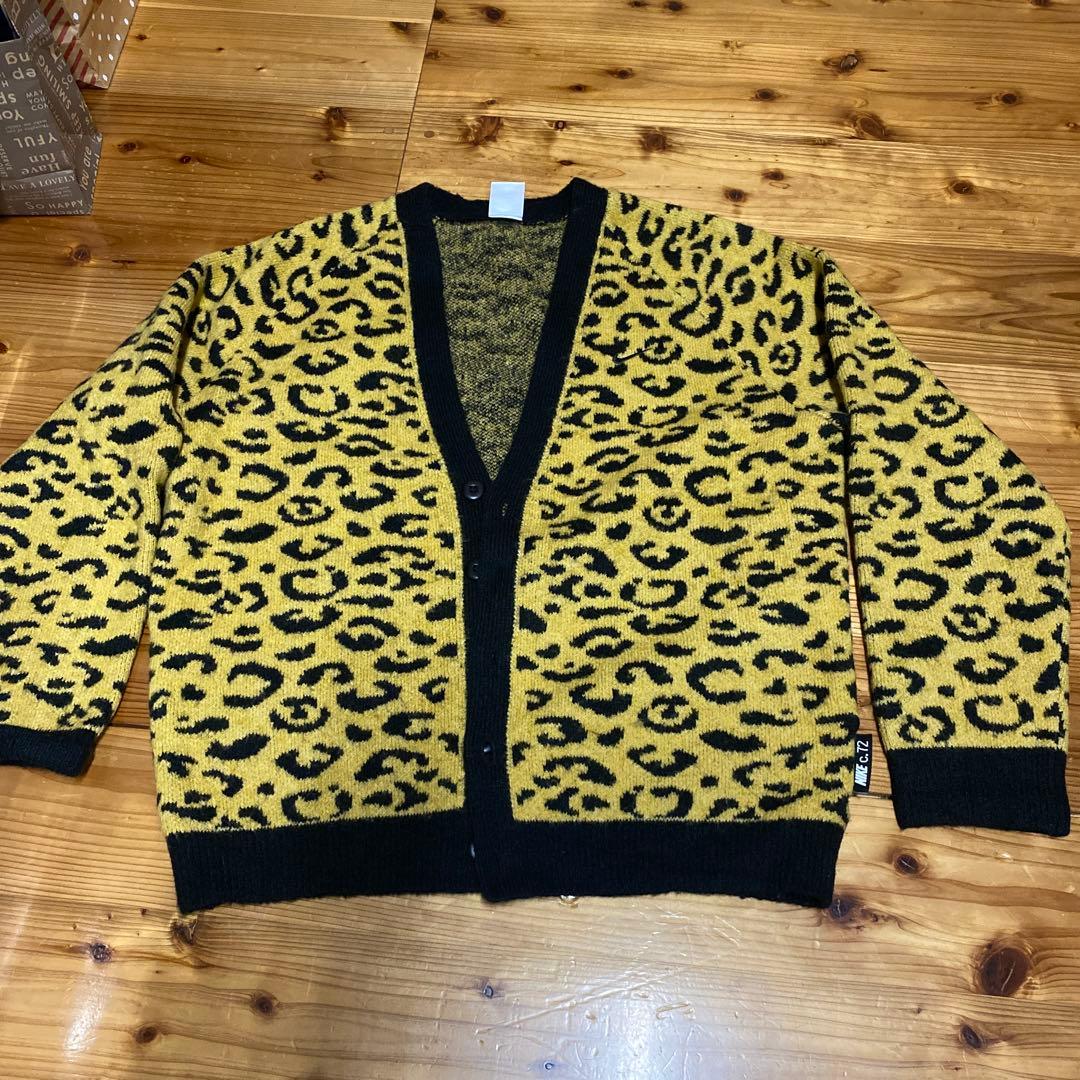 Nike ヒョウ柄カーディガン Lサイズ