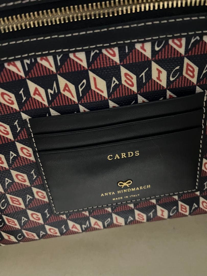 アニヤハインドマーチ I AM A Plastic Bag トートバッグ