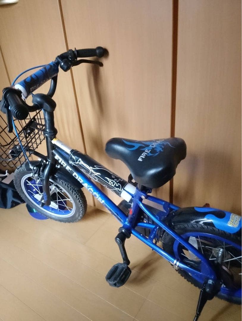引き取りのみ。FIRE DRAGON 子供用自転車 14インチ。ダイワサイクル
