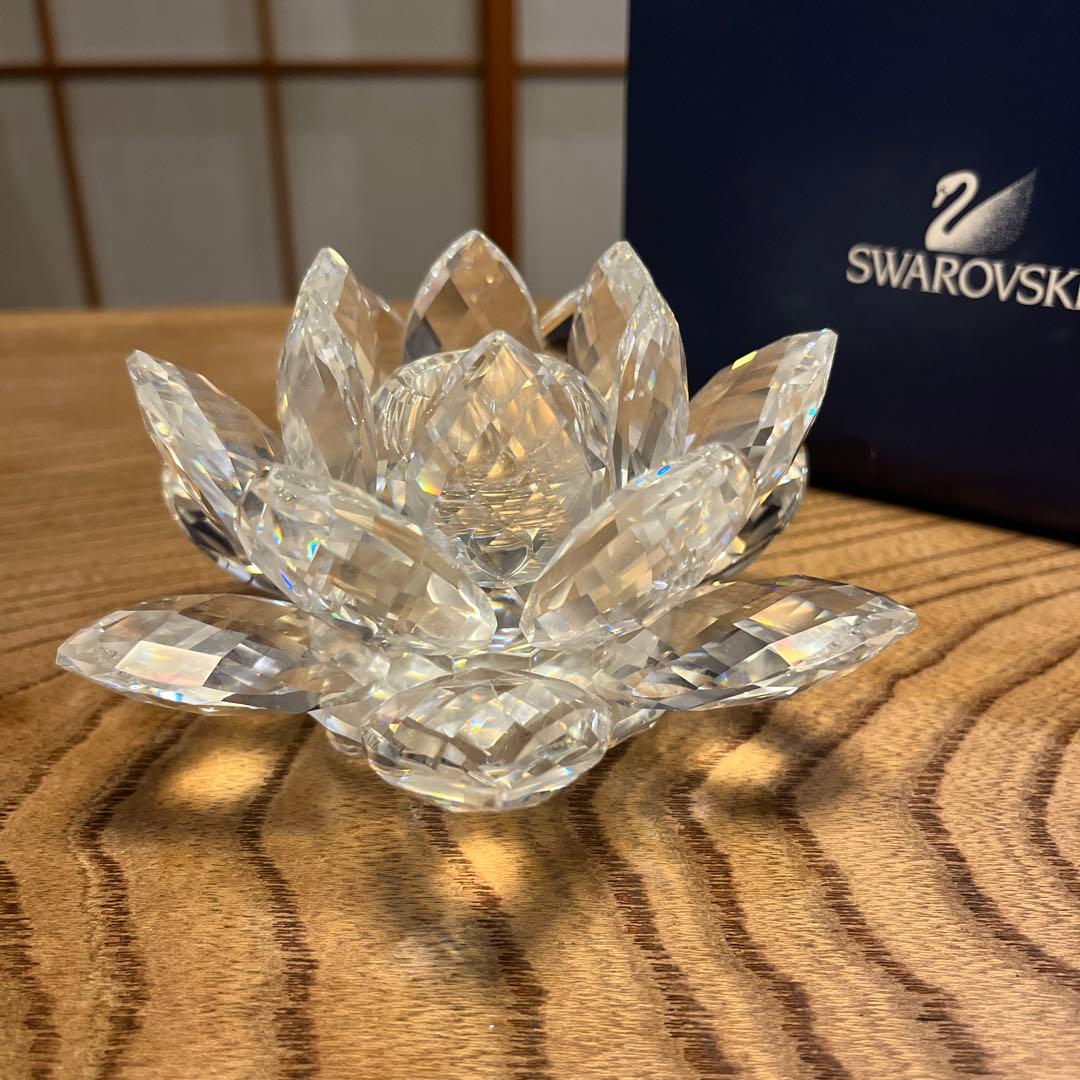 スワロフスキー キャンドルホルダー ラージサイズ Lサイズ 未使用 クリスマス