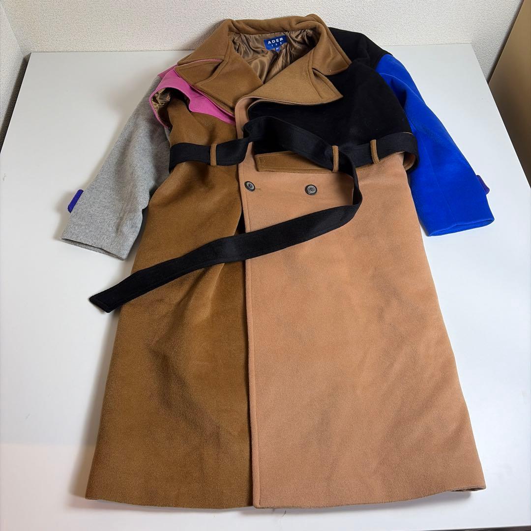 ジャケット・アウター ADER Robe wool trench coat BROWN A1
