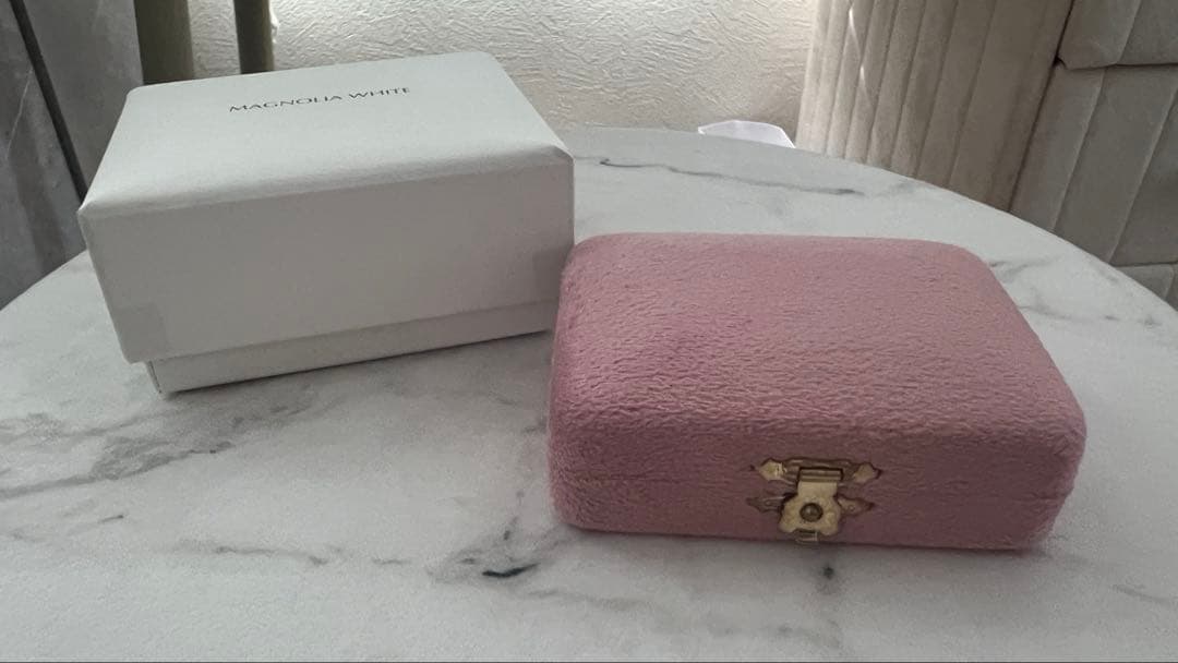値下げ　新品マグノリアホワイト JEWELRYCASE MINI ピンク