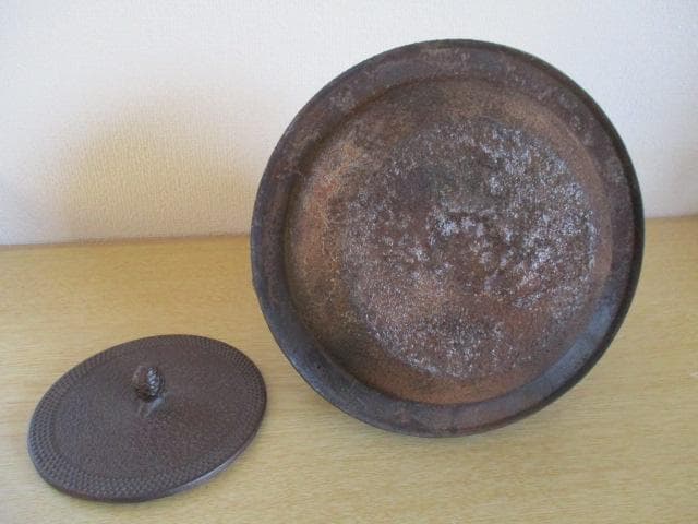 鉄瓶　鉄器　急須　日本国有鉄道　永年勤続表彰　昭和29年　レア　レトロ　おまけ