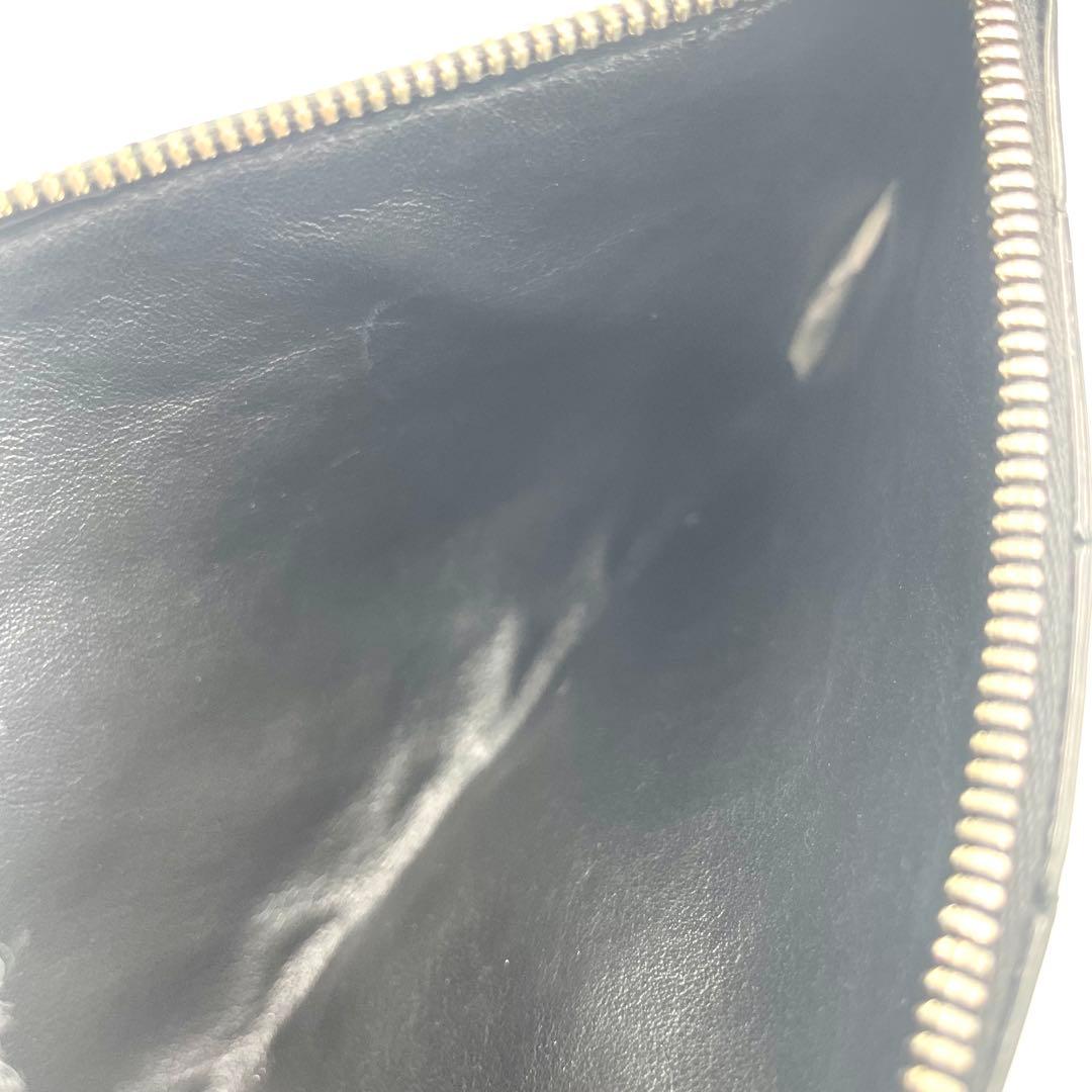 ボッテガヴェネタ ネックウォレット 財布 イントレチャート ブラック レザー