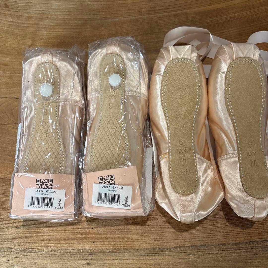 グリシコ2007 サイズ6 XXXシャンクM 新品/未使用　3足組　おまけ1足付