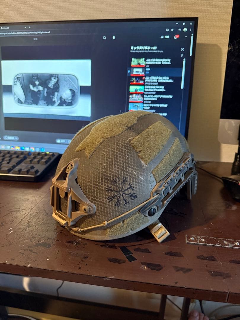 FMA製REVISIONタイプCAIMANバリスティック ヘルメットLサイズ