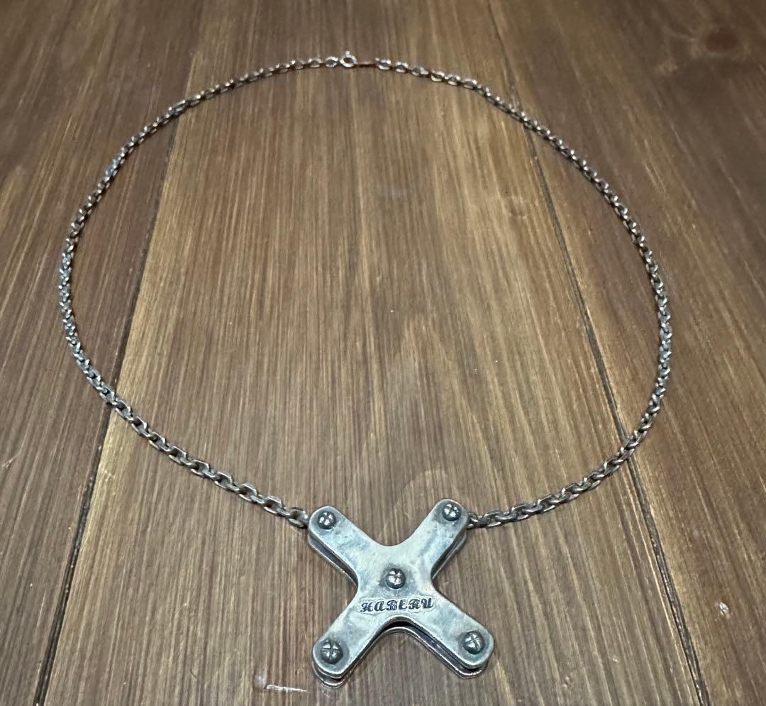 silver925シルバー クロスネックレス　アイアンクロス